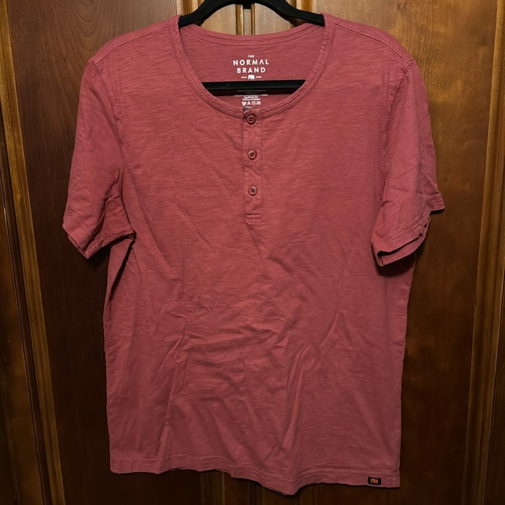 The Normal Brand T-shirt 100% Cotton size Large.